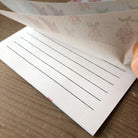 Aiko Fukawa Mino Washi Paper Letter Set - Neko Hana-niconeco zakkaya