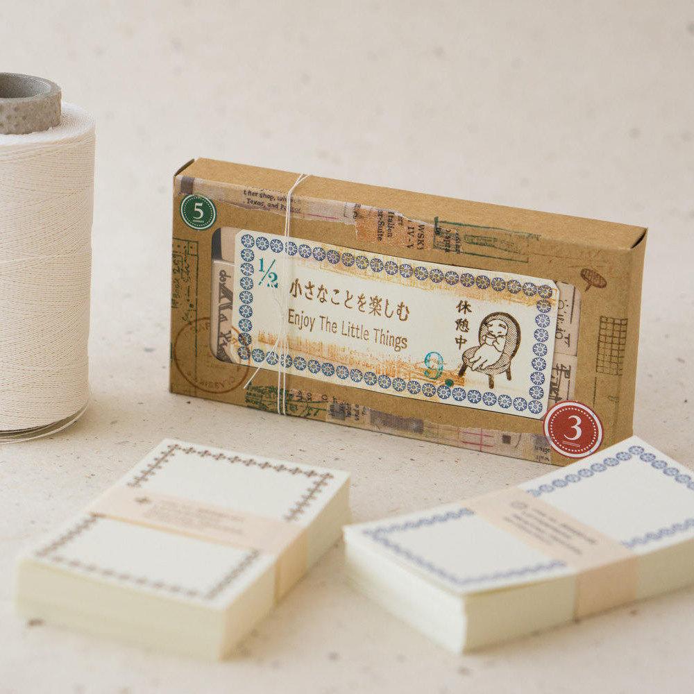 Classiky Letterpress Note Cards-niconeco zakkaya