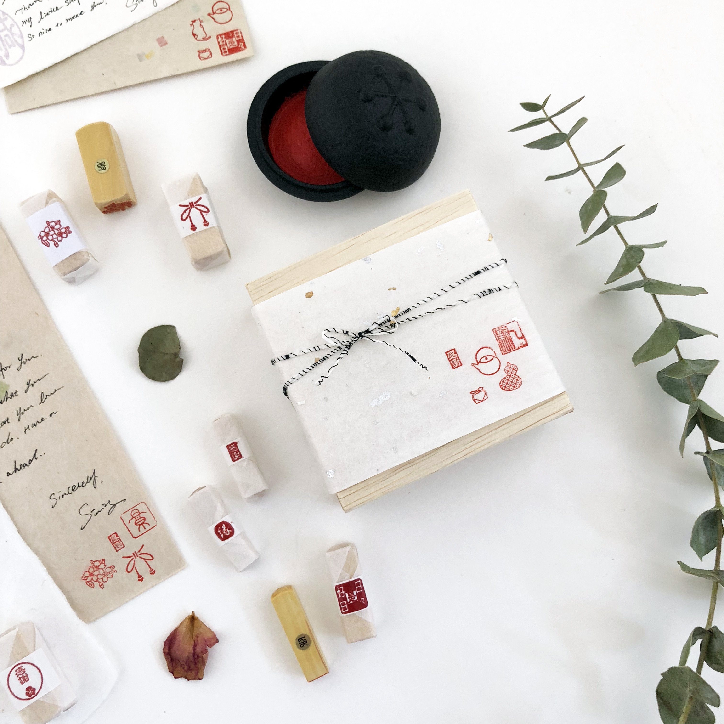 KYUKANDO Yura-No-In Wooden Stamp - Mt.Fuji-niconeco zakkaya