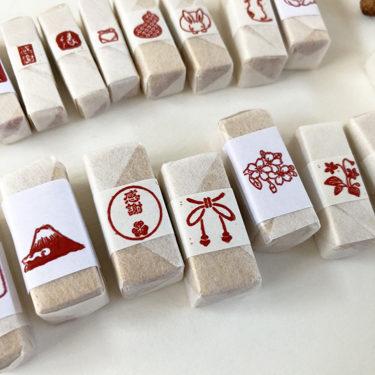 KYUKANDO Yura-No-In Wooden Stamp - Mt.Fuji-niconeco zakkaya