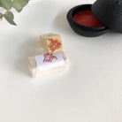 KYUKANDO Yura-No-In Wooden Stamp - Nandina Flower (南天）-niconeco zakkaya