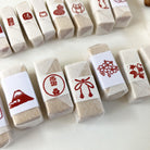 KYUKANDO Yura-No-In Wooden Stamp - Neko-niconeco zakkaya