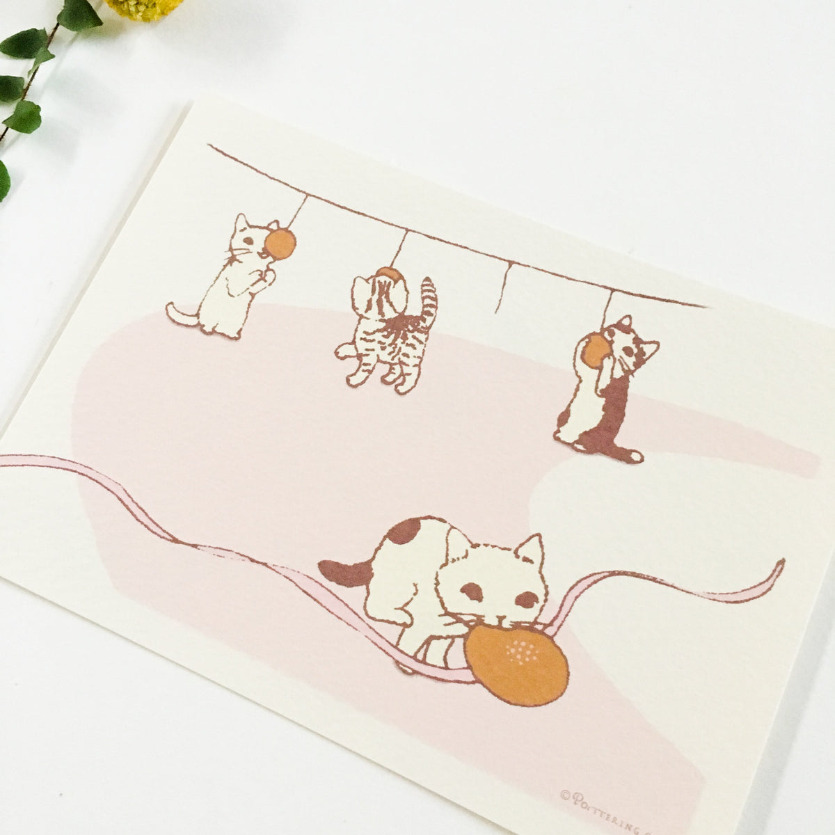 Neko Seasonal Potacard - October(Anpan)-niconeco zakkaya