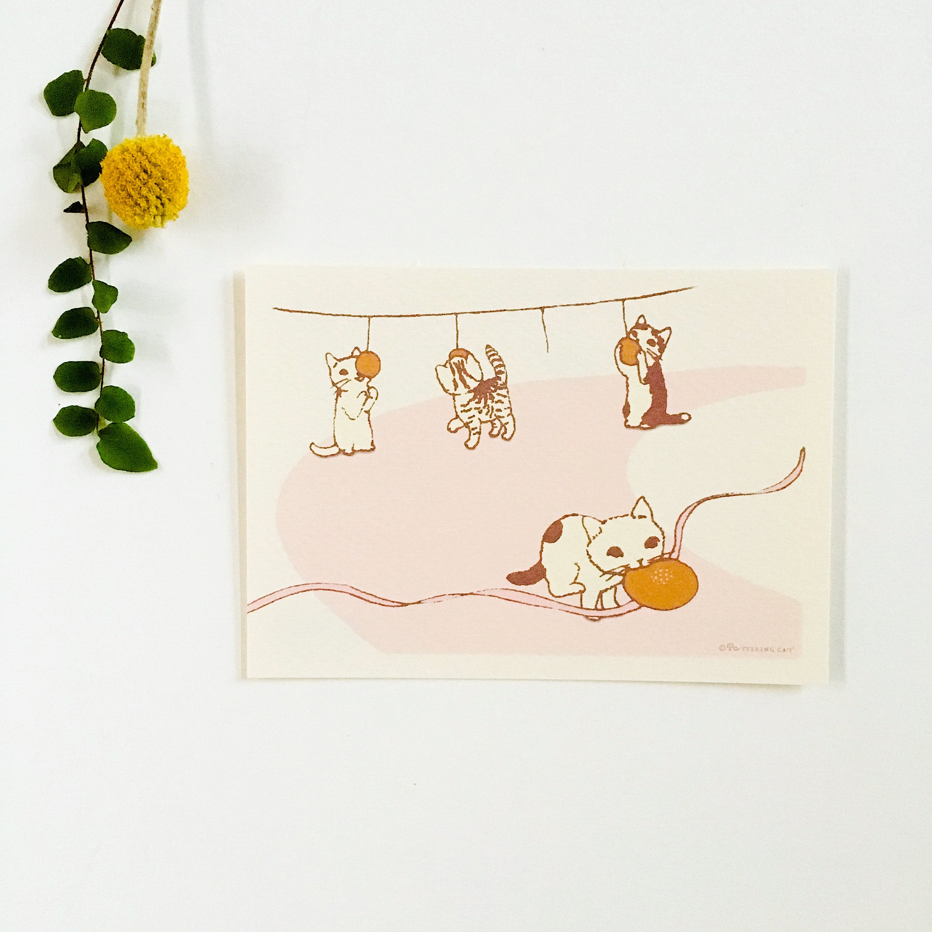 Neko Seasonal Potacard - October(Anpan)-niconeco zakkaya