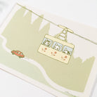 Neko Seasonal Potacard - September(ropeway)-niconeco zakkaya