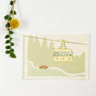 Neko Seasonal Potacard - September(ropeway)-niconeco zakkaya