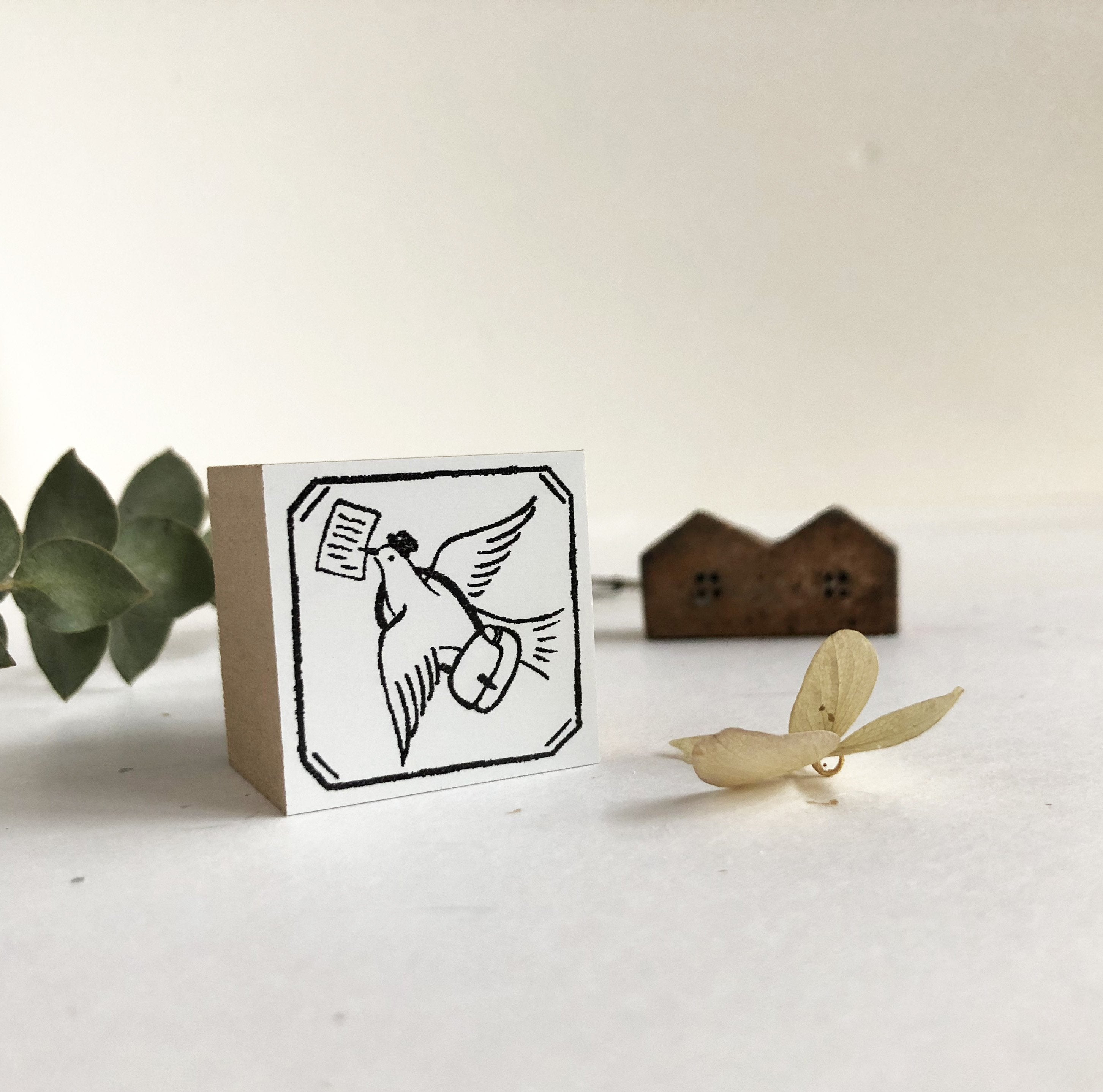 niconeco zakkaya x Hiraoka Hitomi Collabration Rubber Stamp - Mailman-niconeco zakkaya