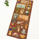 Pottering Cat Stamp Seal Sticker-niconeco zakkaya
