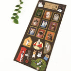 Pottering Cat Stamp Seal Sticker-niconeco zakkaya