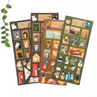 Pottering Cat Stamp Seal Sticker-niconeco zakkaya