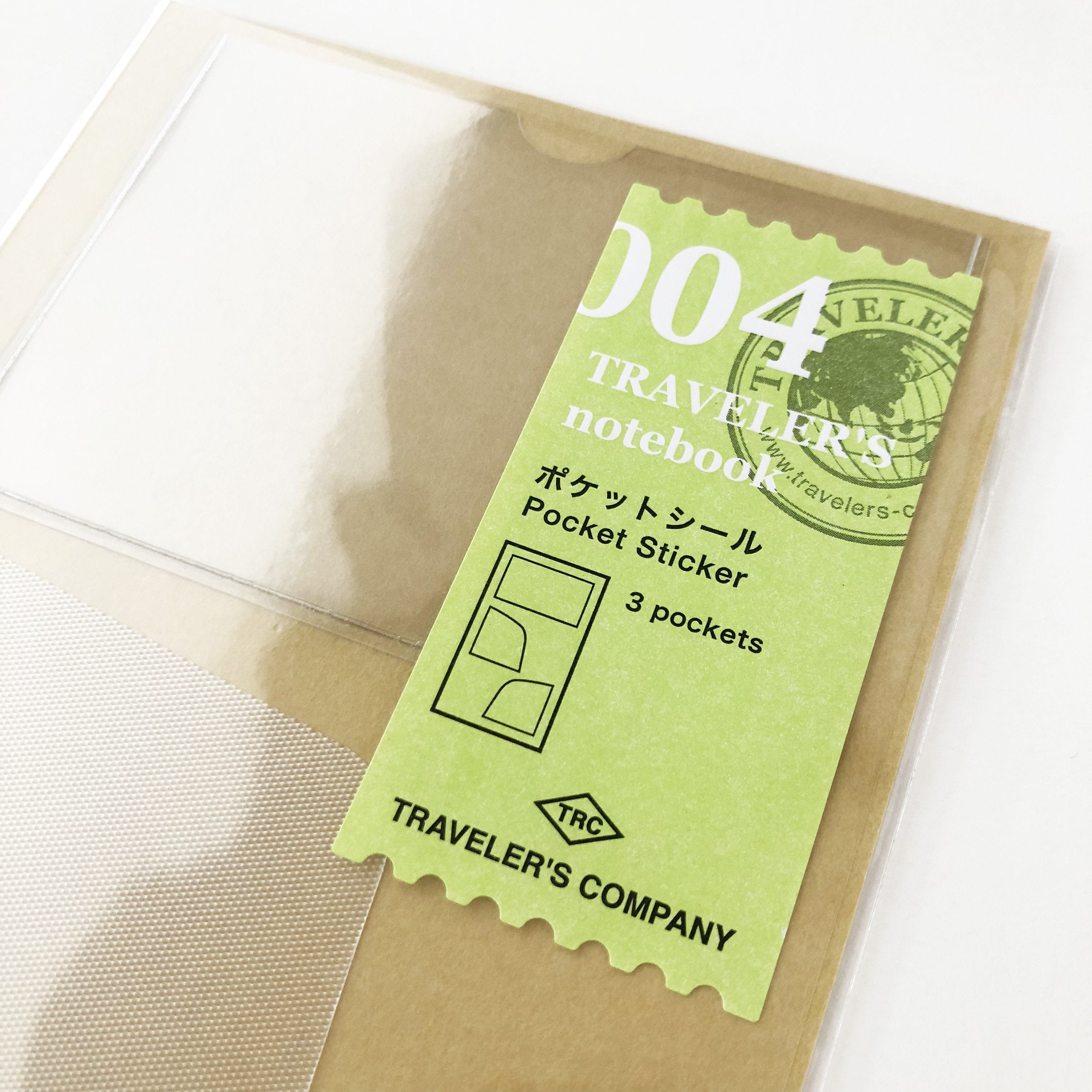 Traveler's Notebook 004 Pocket Sticker Set-niconeco zakkaya