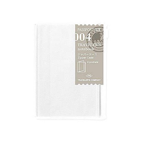 Traveler's Notebook 004 Zipper Case (Passport Size)-niconeco zakkaya
