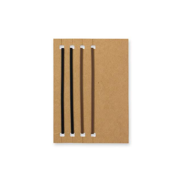 Traveler's Notebook 011 Connecting Rubber Bands (Passport Size)-niconeco zakkaya