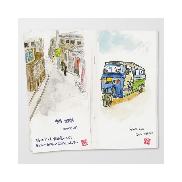 Traveler's Notebook 012 Sketch Paper-niconeco zakkaya