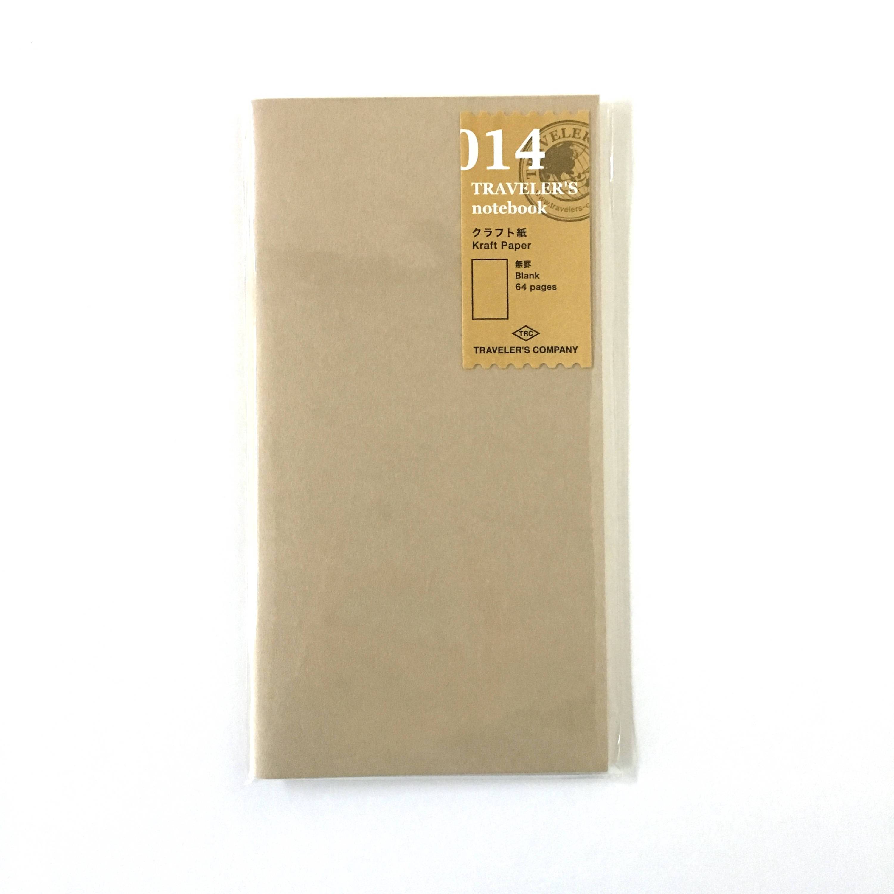 Traveler's Notebook 014 Kraft Paper Refill-niconeco zakkaya