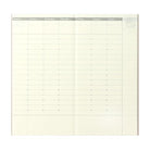 Traveler's Notebook 018 Free Weekly Vertical Refill-niconeco zakkaya