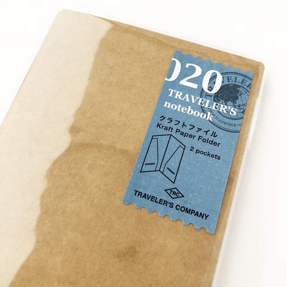 Traveler's Notebook 020 Kraft Paper Folder-niconeco zakkaya